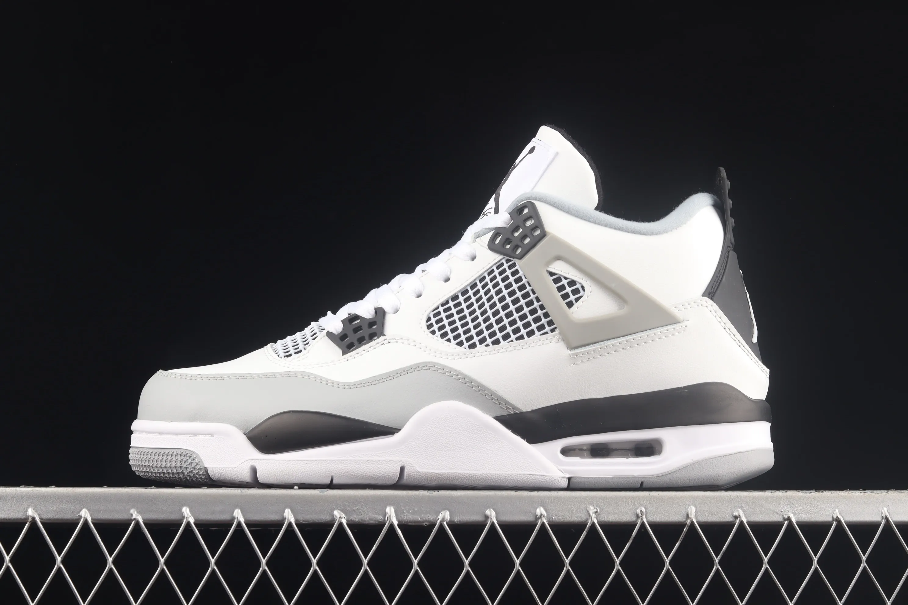 All categories Air Jordan Jordan series basketball shoes Air Jordan 4 Air Jordan 4 Retro GS "Light Smoke Grey" AJ4 Joe 4 white smoke gray basketball shoes CT8527-021